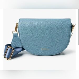 New! Kedzie Luna Blue Crossbody Bag